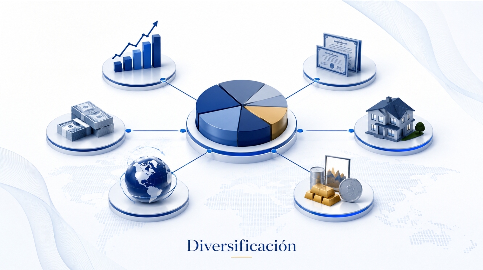 Imagen ilustrativa sobre diversificación de inversiones